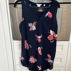 Reitmans Deep Blue Classic Top